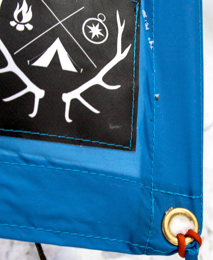 This lightweight survival shelter has reinforced grommets around the perimeter and at all four corners making it easy to secure as your survival tent or lean-to survival shelter.