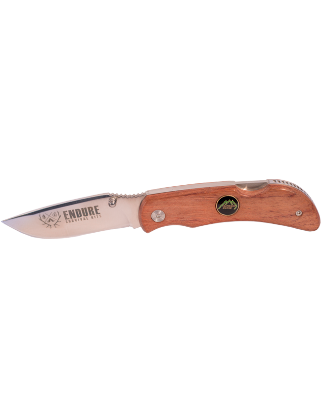 Outdoor Edge Pocket Lite with Wood Handle